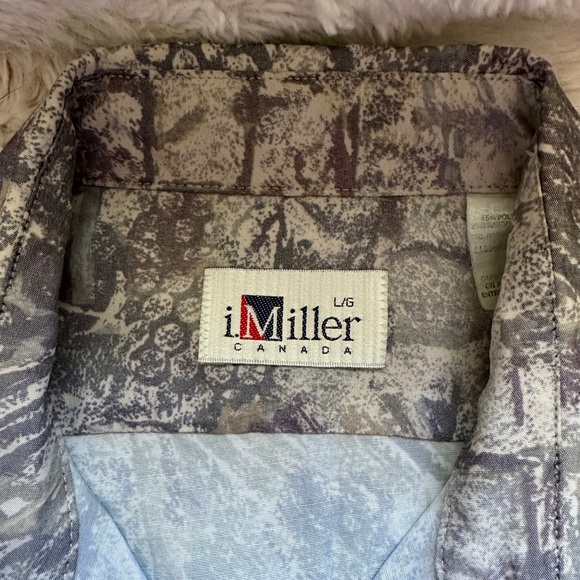 3 Men's Button Up Patterned Shirts - Picture 5 of 9